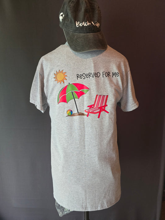 Beach Chair short sleeve t-shirts